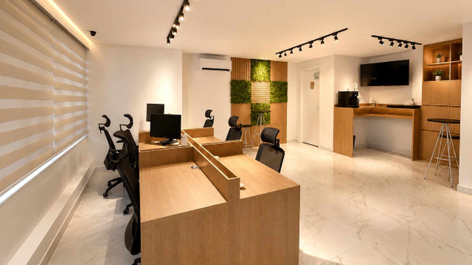 Ambiente de coworking do Porto Virtual no Centro de Niterói